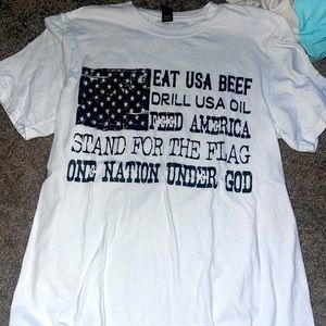 western graphic tee size small